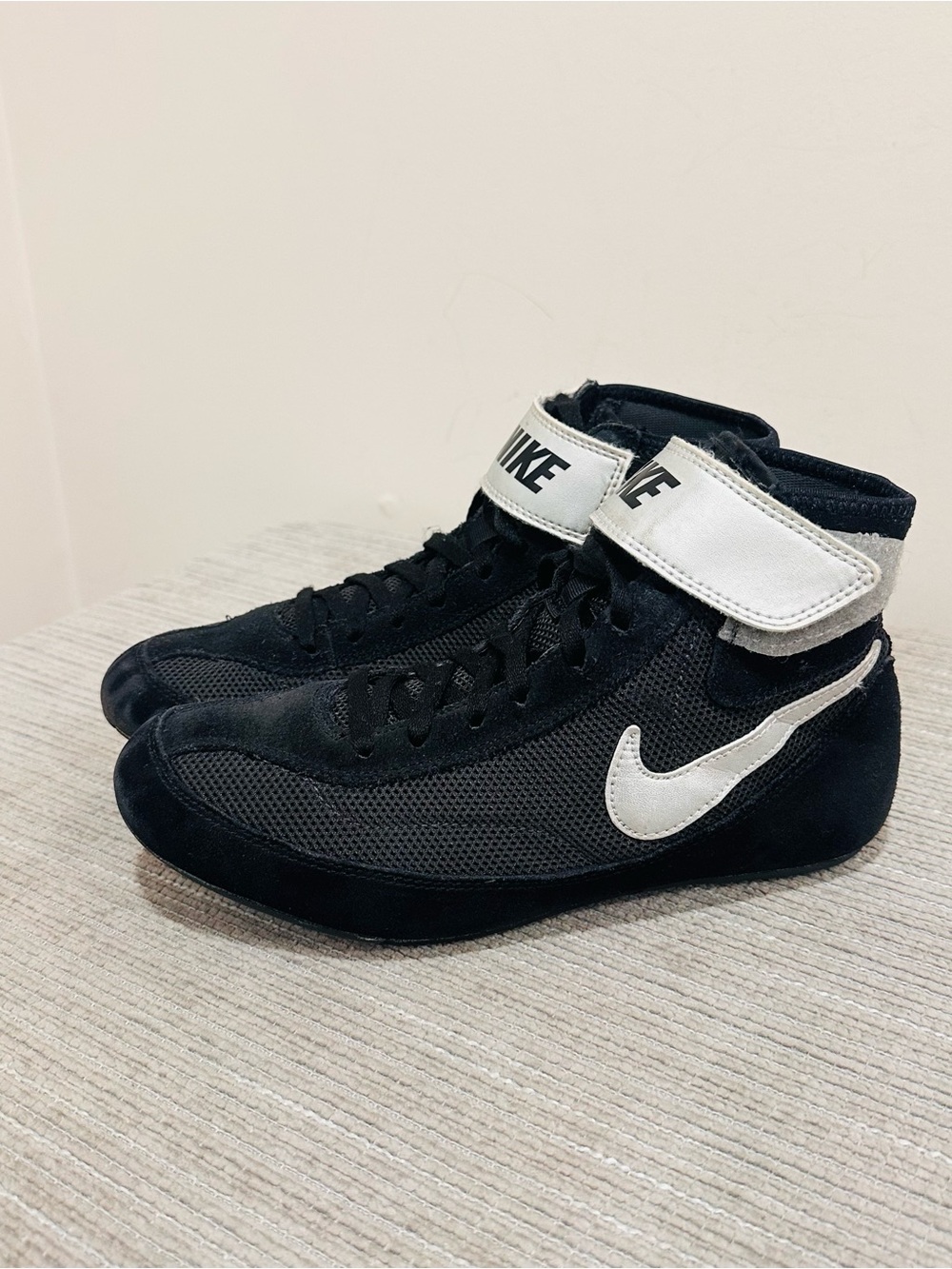Nike Speedsweep VII Mens Size 7,5 Black And Silver 366683-004